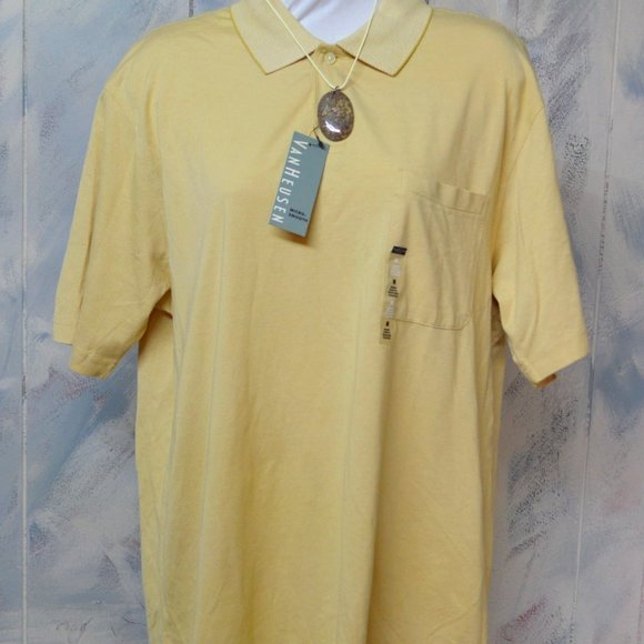 Van Heusen Other - Van Heusen micro smooth polo shirt NWT- SZ M  H297